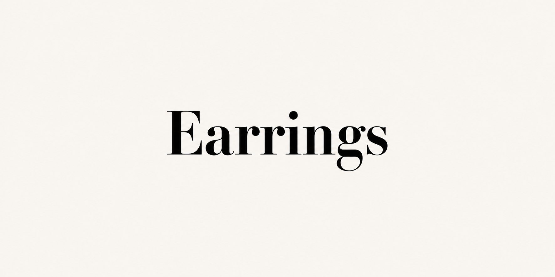 Earrings