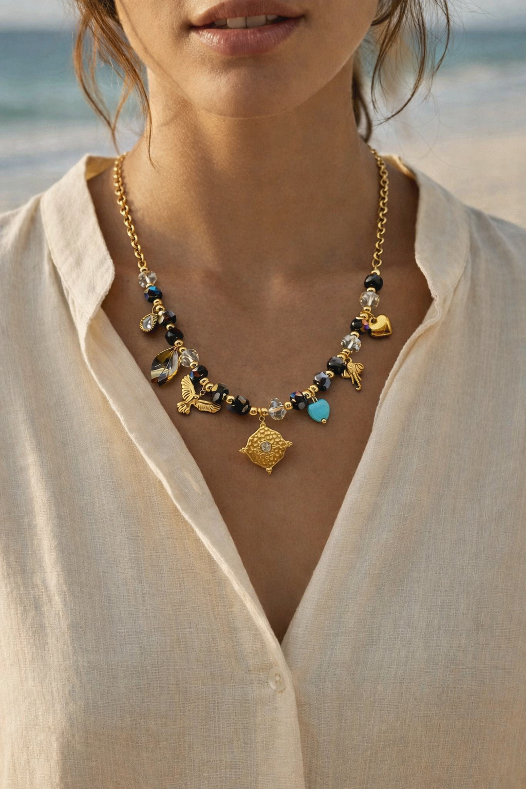 Midnight Talisman Necklace