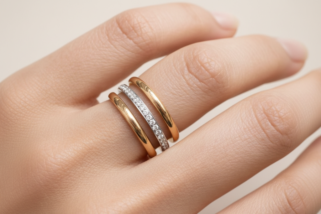 Three layer Ring