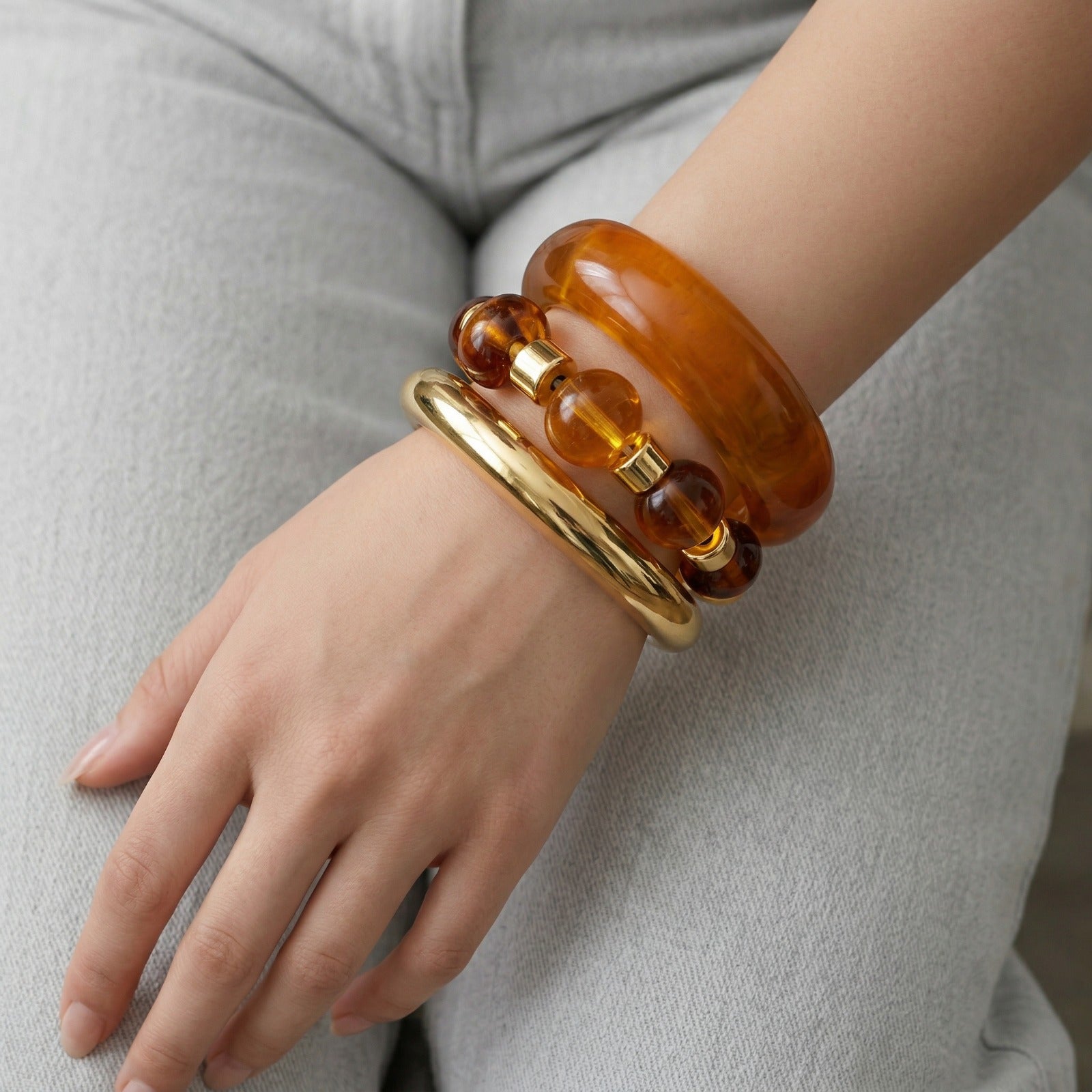 Ocean Ember Bangles