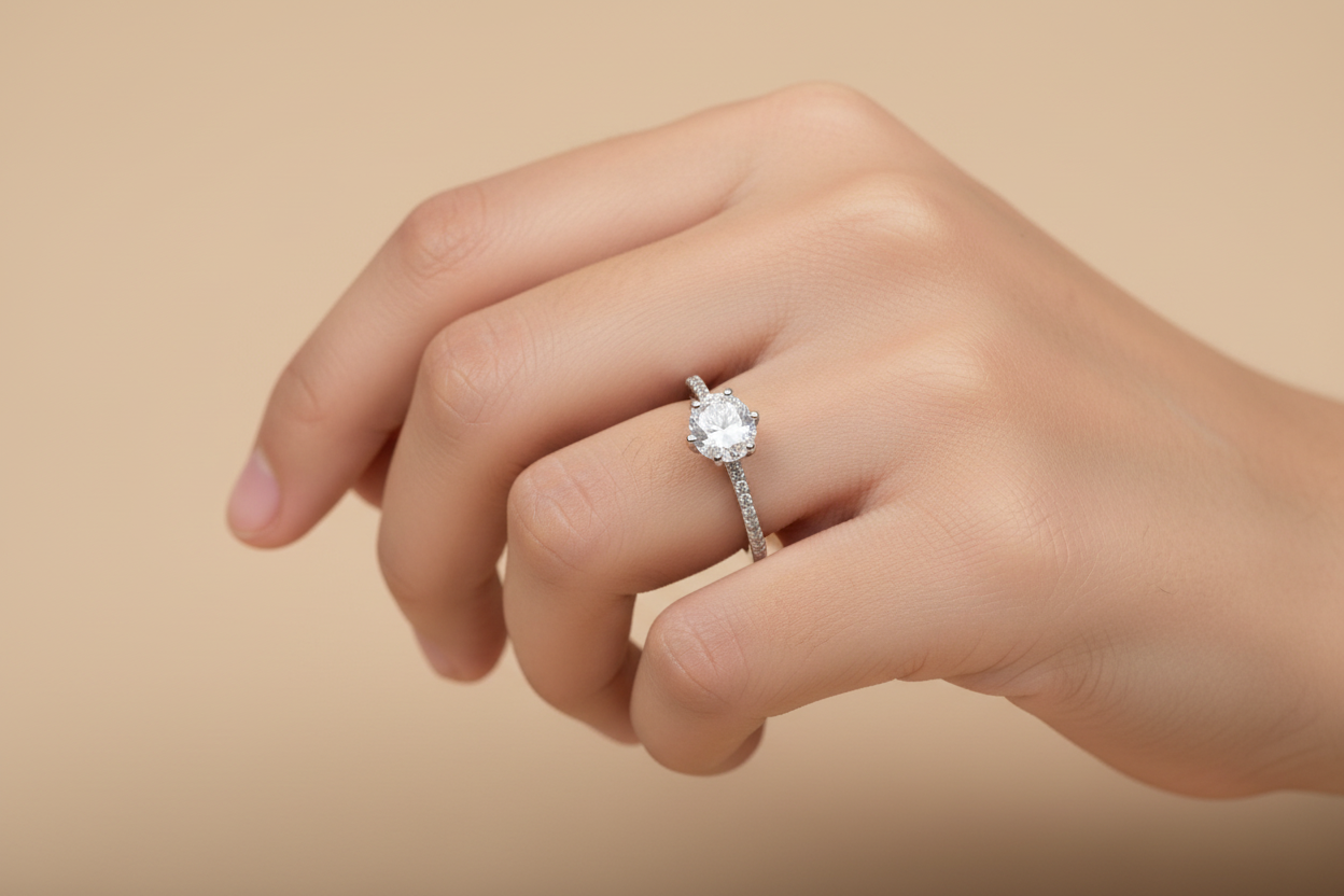Sakura Petal Ring