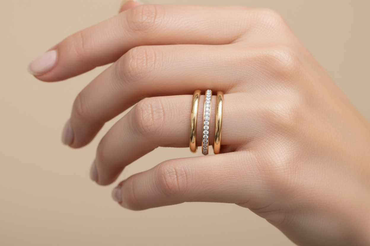Three layer Ring