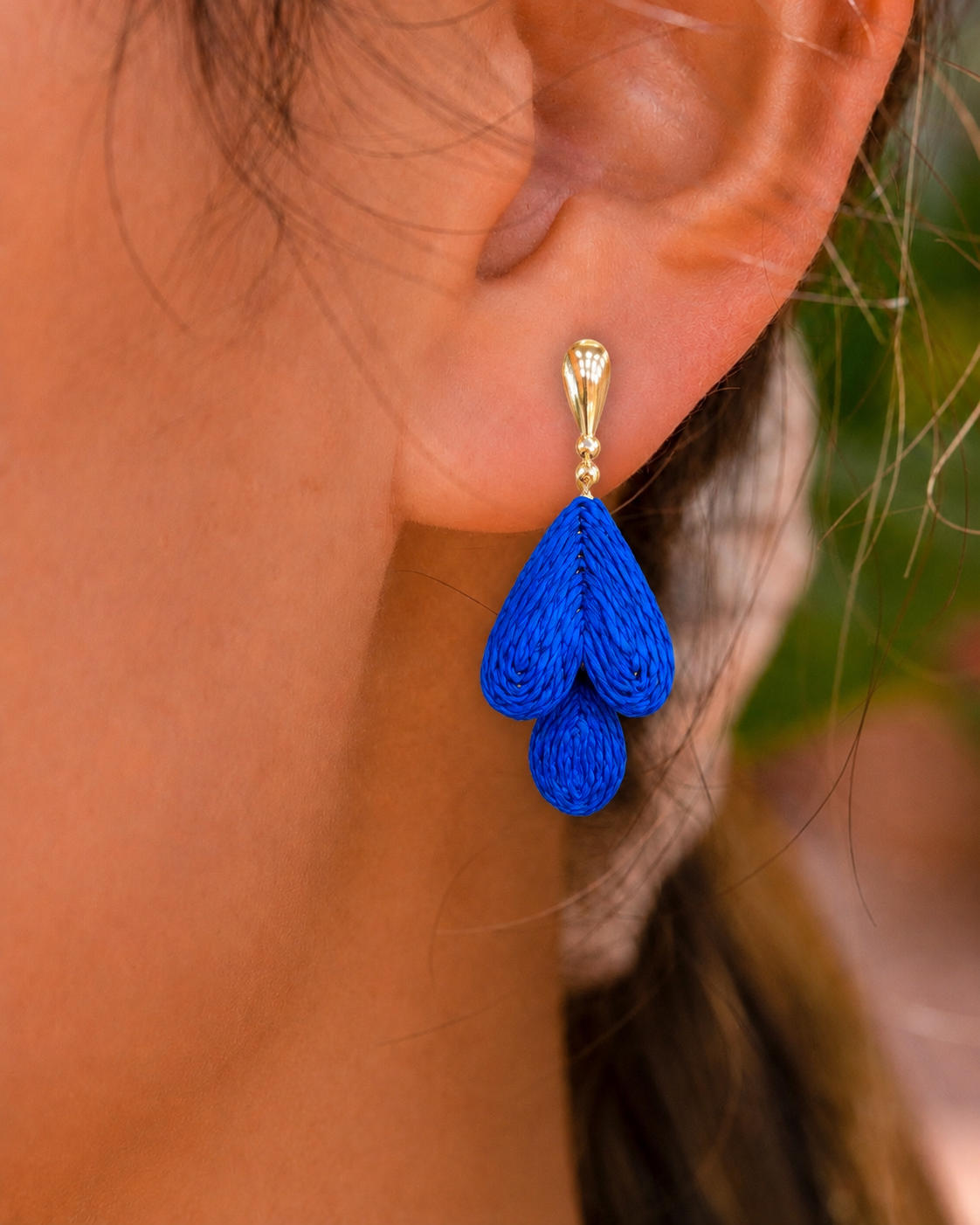 Amour Raffia Earrings