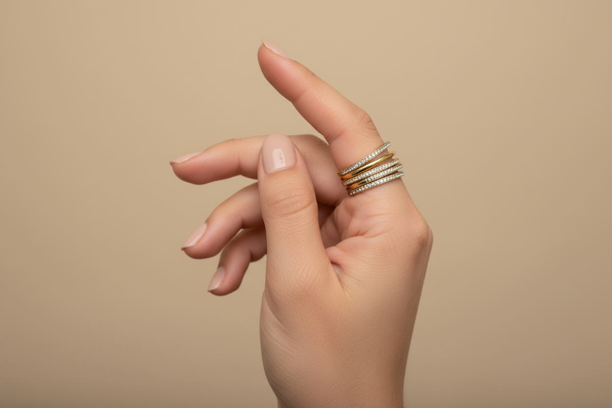 Four layers ring