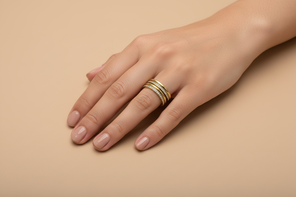 Four layers ring