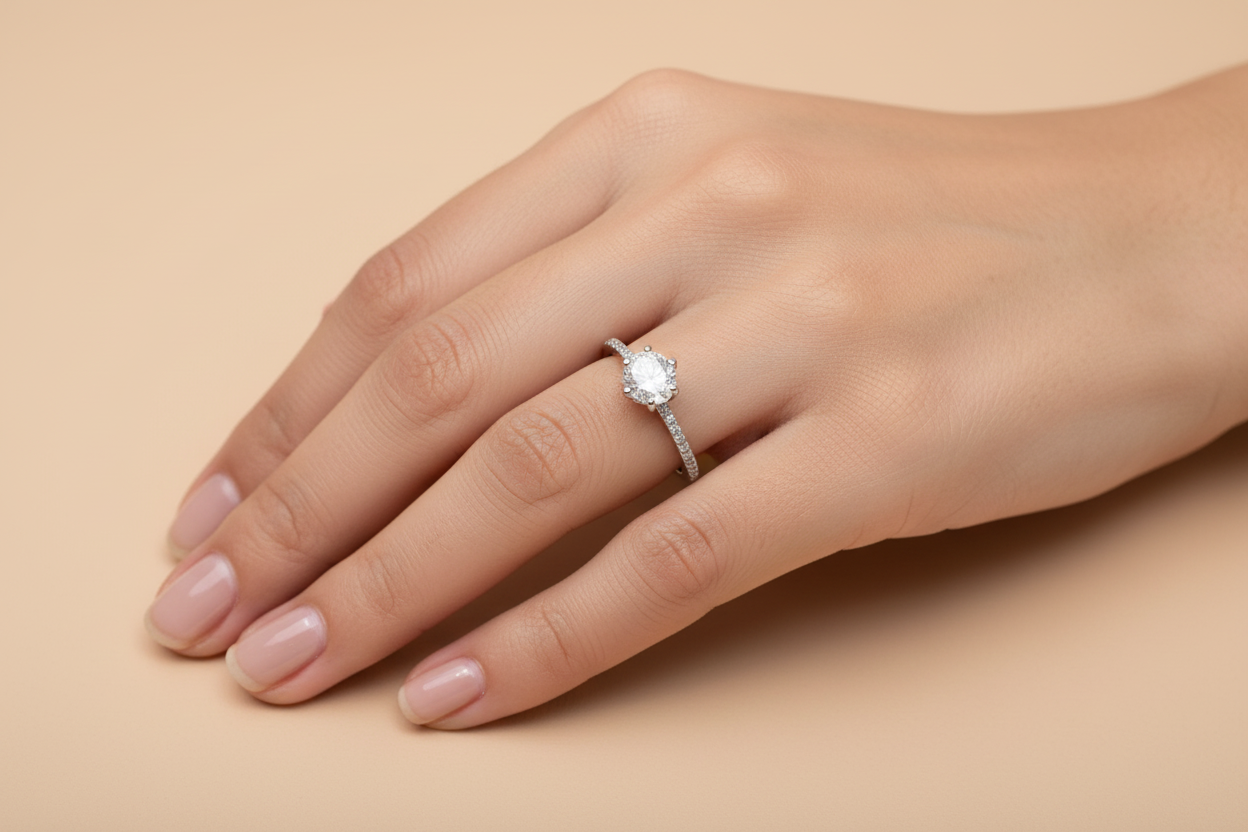 Sakura Petal Ring