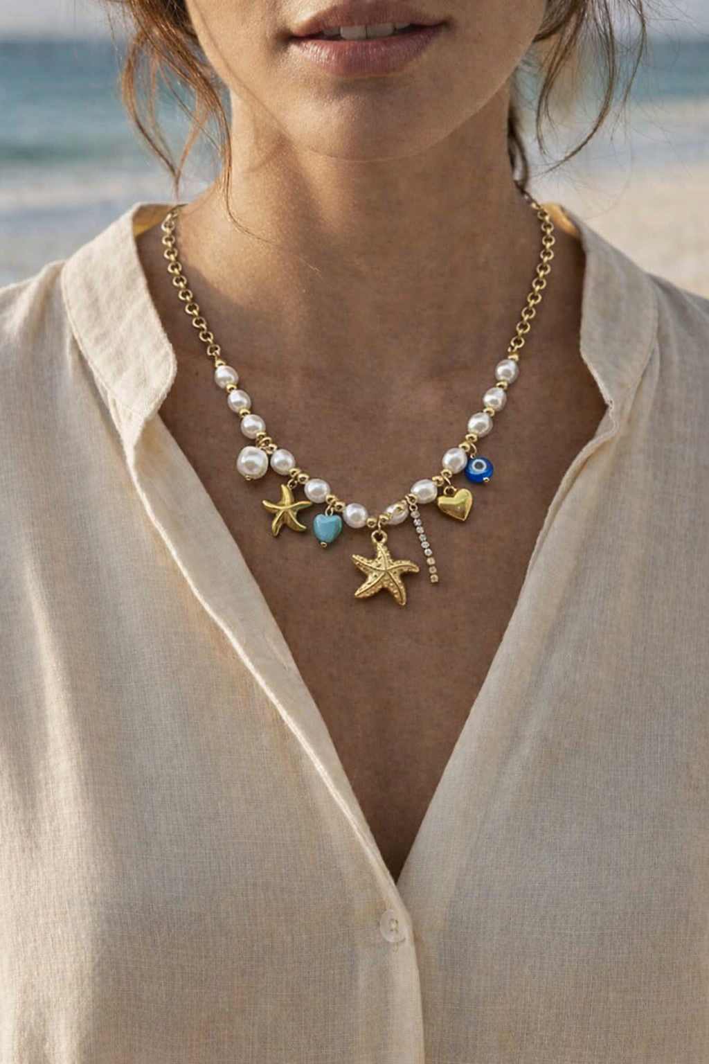 Amalfi Star Necklace