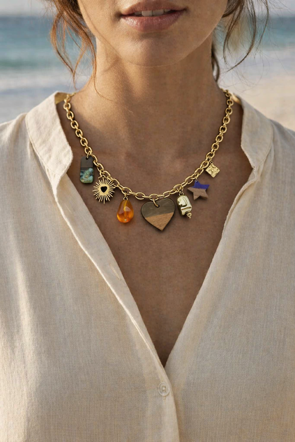 Celestial Heart Necklace