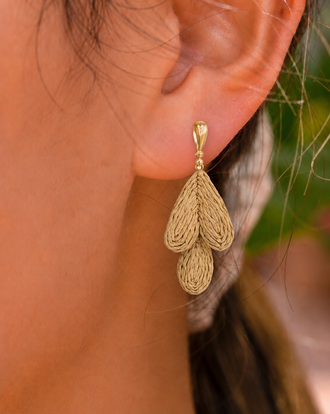 Amour Raffia Earrings